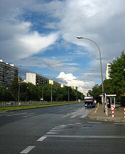 Róg Grójeckiej i Dickensa
